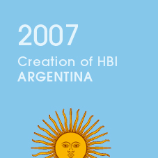 2007 Creation of HBI ARGENTINA