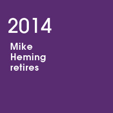 2014 Mike Heming retires